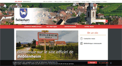 Desktop Screenshot of beblenheim.reseaudescommunes.fr