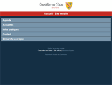 Tablet Screenshot of courcelles-sur-seine.reseaudescommunes.fr
