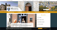 Desktop Screenshot of massiac.reseaudescommunes.fr