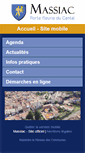 Mobile Screenshot of massiac.reseaudescommunes.fr