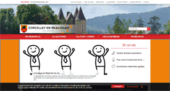 Desktop Screenshot of corcelles-en-beaujolais.reseaudescommunes.fr