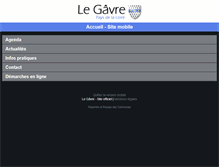Tablet Screenshot of le-gavre.reseaudescommunes.fr