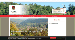 Desktop Screenshot of joux.reseaudescommunes.fr