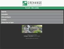 Tablet Screenshot of crehange.reseaudescommunes.fr