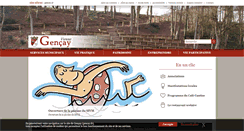 Desktop Screenshot of gencay.reseaudescommunes.fr