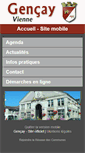 Mobile Screenshot of gencay.reseaudescommunes.fr