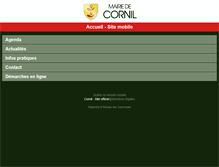 Tablet Screenshot of cornil.reseaudescommunes.fr