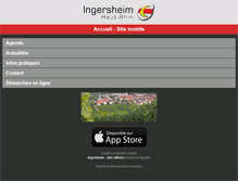 Tablet Screenshot of ingersheim.reseaudescommunes.fr