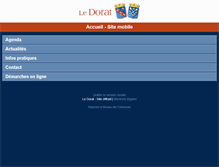 Tablet Screenshot of ledorat.reseaudescommunes.fr