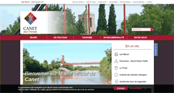 Desktop Screenshot of canet.reseaudescommunes.fr