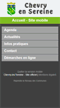 Mobile Screenshot of chevry-en-sereine.reseaudescommunes.fr