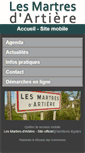 Mobile Screenshot of les-martres-dartiere.reseaudescommunes.fr