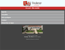Tablet Screenshot of boulange.reseaudescommunes.fr