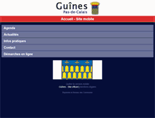 Tablet Screenshot of guines.reseaudescommunes.fr