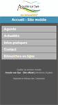 Mobile Screenshot of aouste-sur-sye.reseaudescommunes.fr