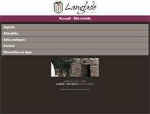 Tablet Screenshot of langlade.reseaudescommunes.fr