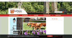 Desktop Screenshot of lapleau.reseaudescommunes.fr