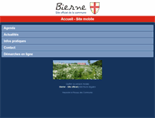 Tablet Screenshot of bierne.reseaudescommunes.fr