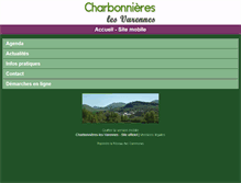 Tablet Screenshot of charbonnieres-les-varennes.reseaudescommunes.fr