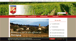 Desktop Screenshot of perrigny.reseaudescommunes.fr