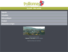 Tablet Screenshot of pollionnay.reseaudescommunes.fr