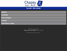 Tablet Screenshot of chazey-sur-ain.reseaudescommunes.fr