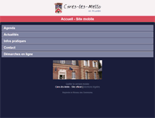 Tablet Screenshot of cires-les-mello.reseaudescommunes.fr