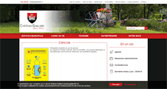 Desktop Screenshot of chateau-gaillard.reseaudescommunes.fr
