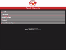 Tablet Screenshot of levignen.reseaudescommunes.fr