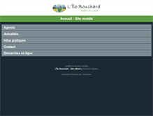 Tablet Screenshot of ile-bouchard.reseaudescommunes.fr