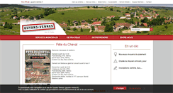 Desktop Screenshot of guyans-vennes.reseaudescommunes.fr
