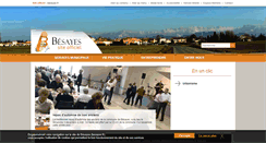 Desktop Screenshot of besayes.reseaudescommunes.fr