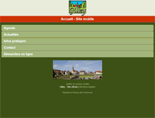 Tablet Screenshot of gilley.reseaudescommunes.fr