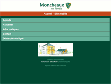 Tablet Screenshot of moncheaux.reseaudescommunes.fr