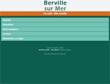 Tablet Screenshot of bervillesurmer.reseaudescommunes.fr