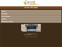 Tablet Screenshot of cercie.reseaudescommunes.fr