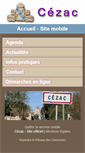 Mobile Screenshot of cezac.reseaudescommunes.fr